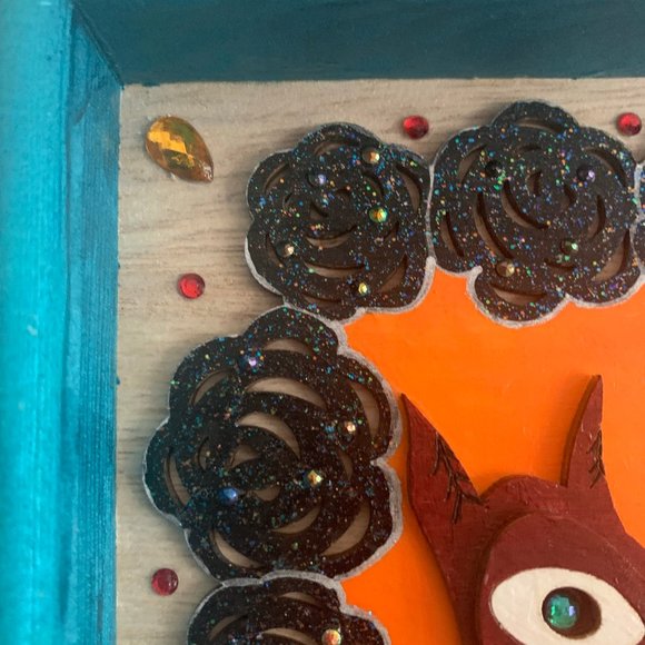 ⭐️#463 Hand Painted Wooden Halloween Sign - Picture 12 of 14